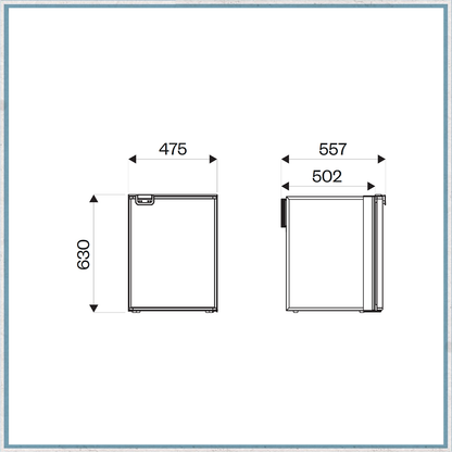 Indel B CR85 Compressor Fridge 12/24V-Camper Interiors