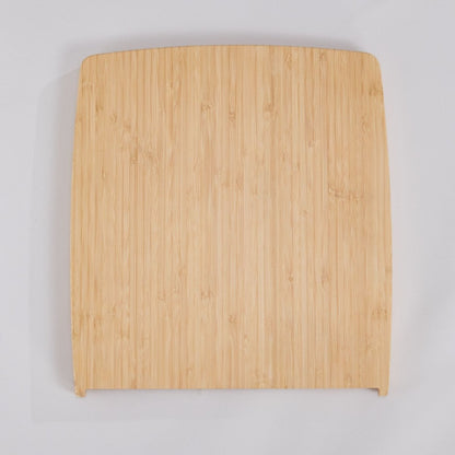 comocloset bamboo toilet seat top view
